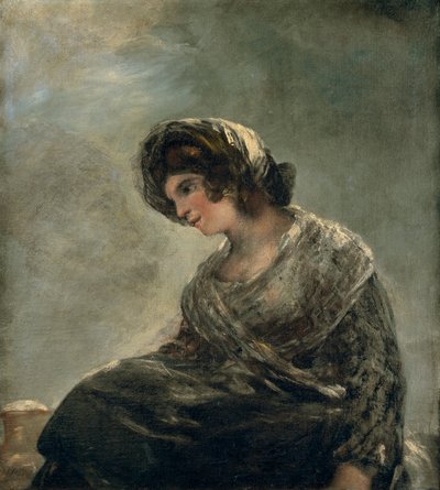 The Milkmaid of Bordeaux, c.1827 by Francisco de Goya